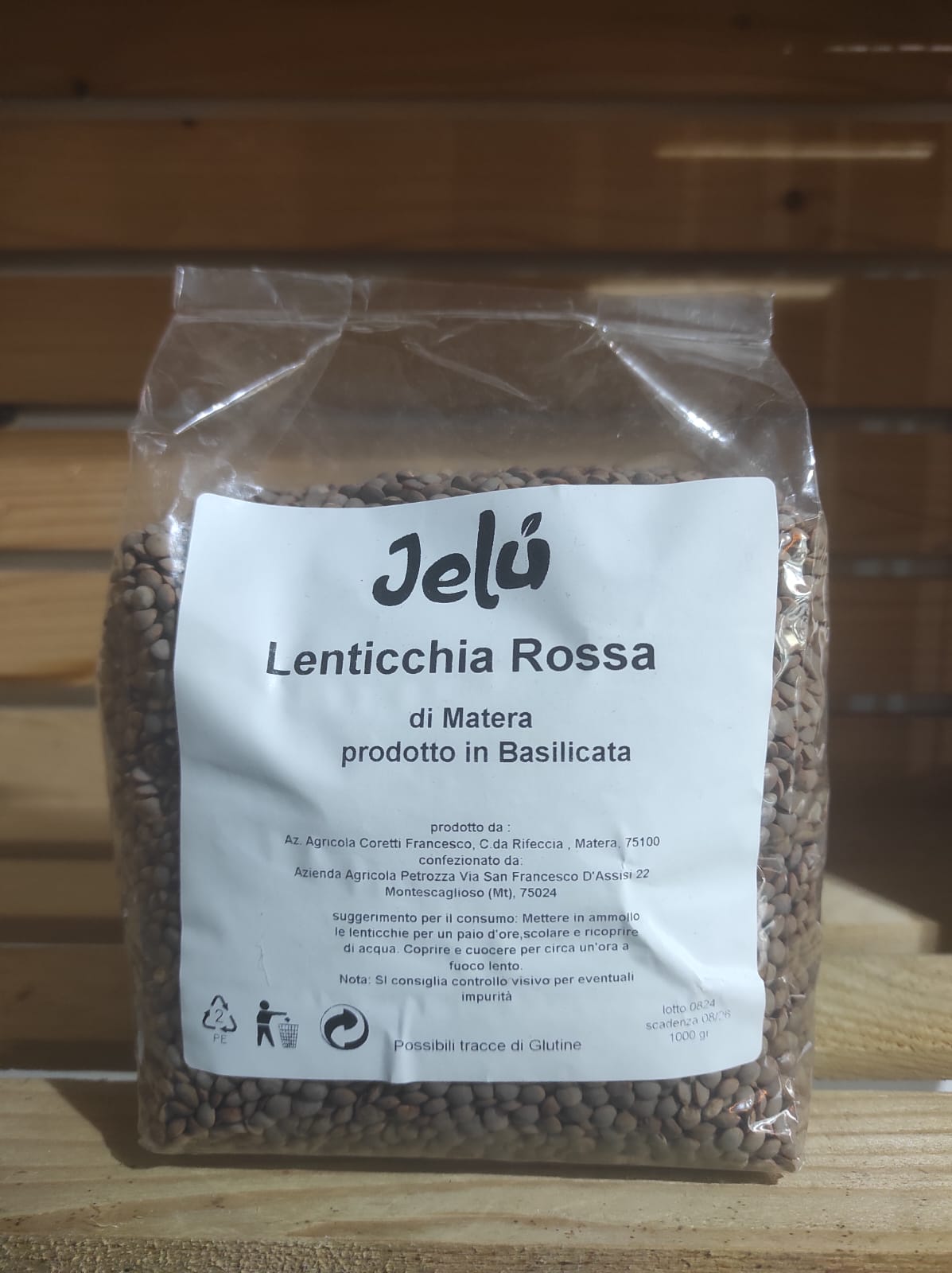 Lenticchia rossa Lucana